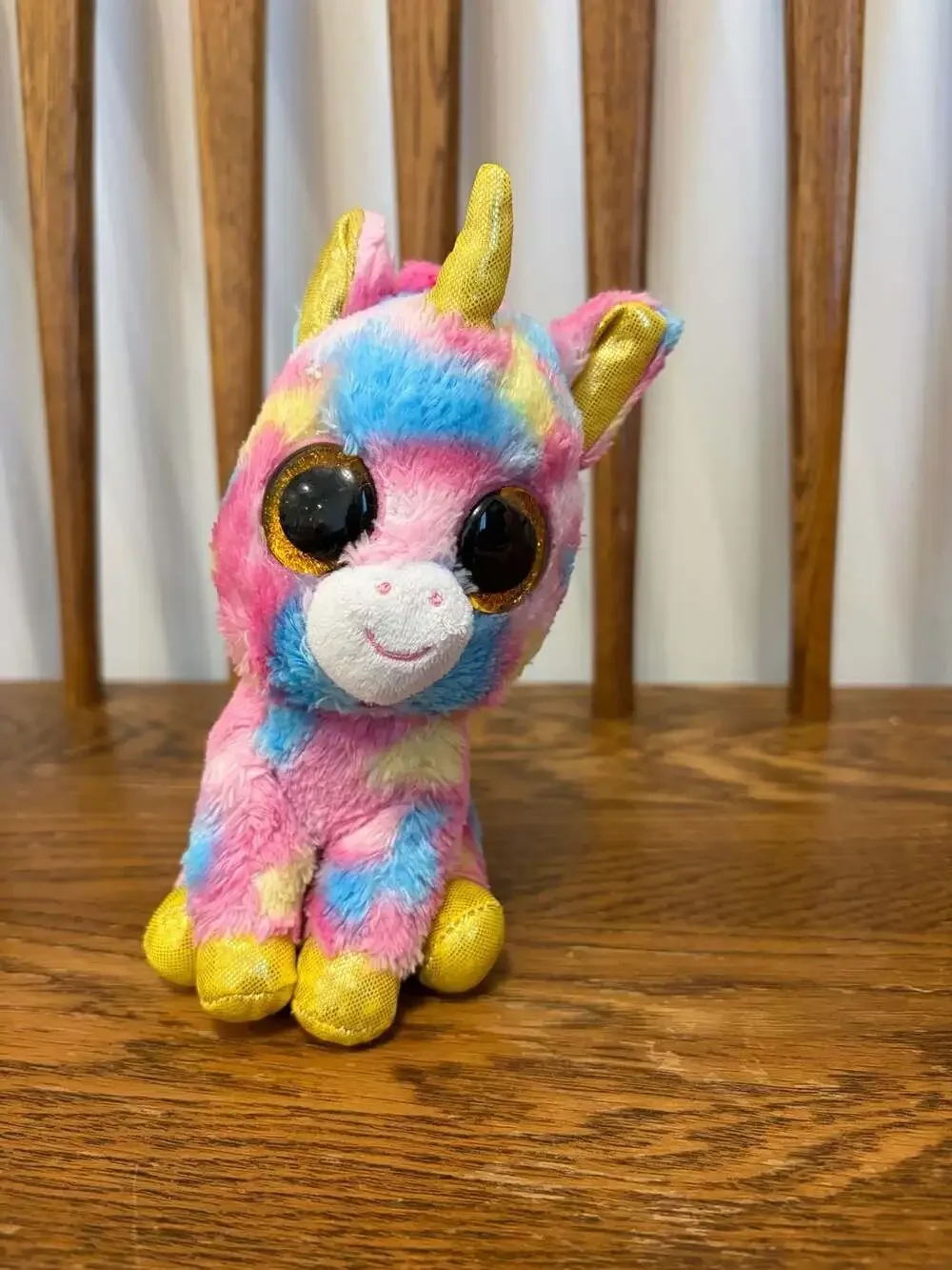 Ty Beanie Boos Fantasia the Unicorn Plush Stuffed Animal 6 inch